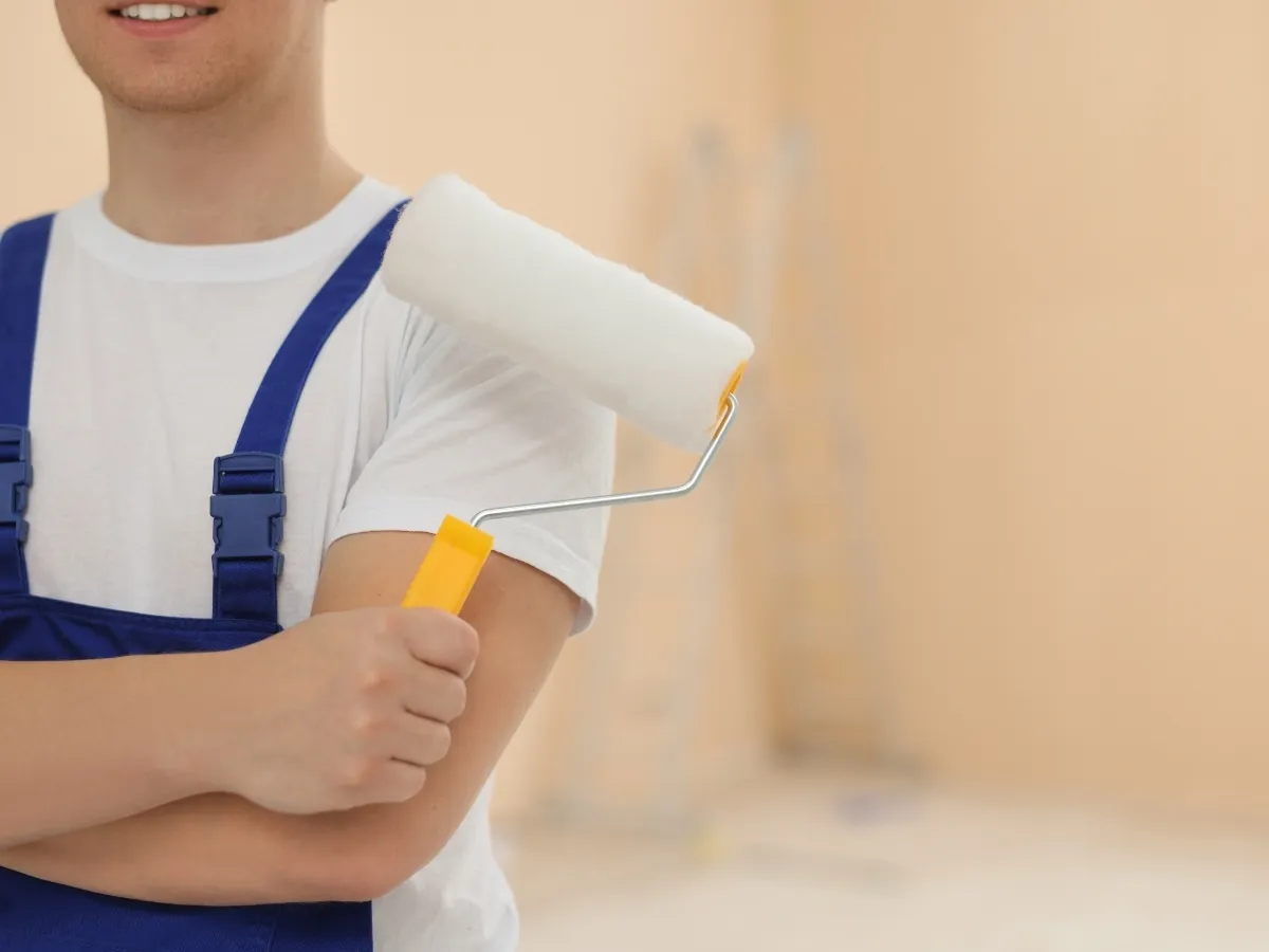 low odor interior painting