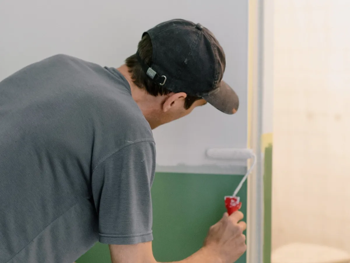repainting interior doors